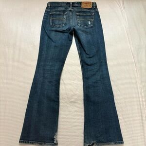 00s Express distressed flare jeans